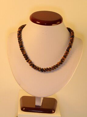 Natural Tiger's Eye Gemstone 6x3 mm Beads 18 inches Strand